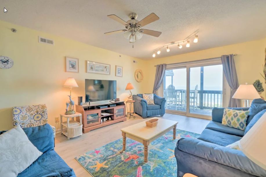 New! Oceanfront North Topsail Beach Condo w/Pool!