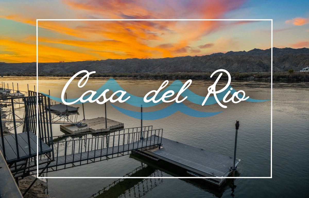 Waterfront | 3bd | 2ba | Sleeps 8 | Casa Del Rio