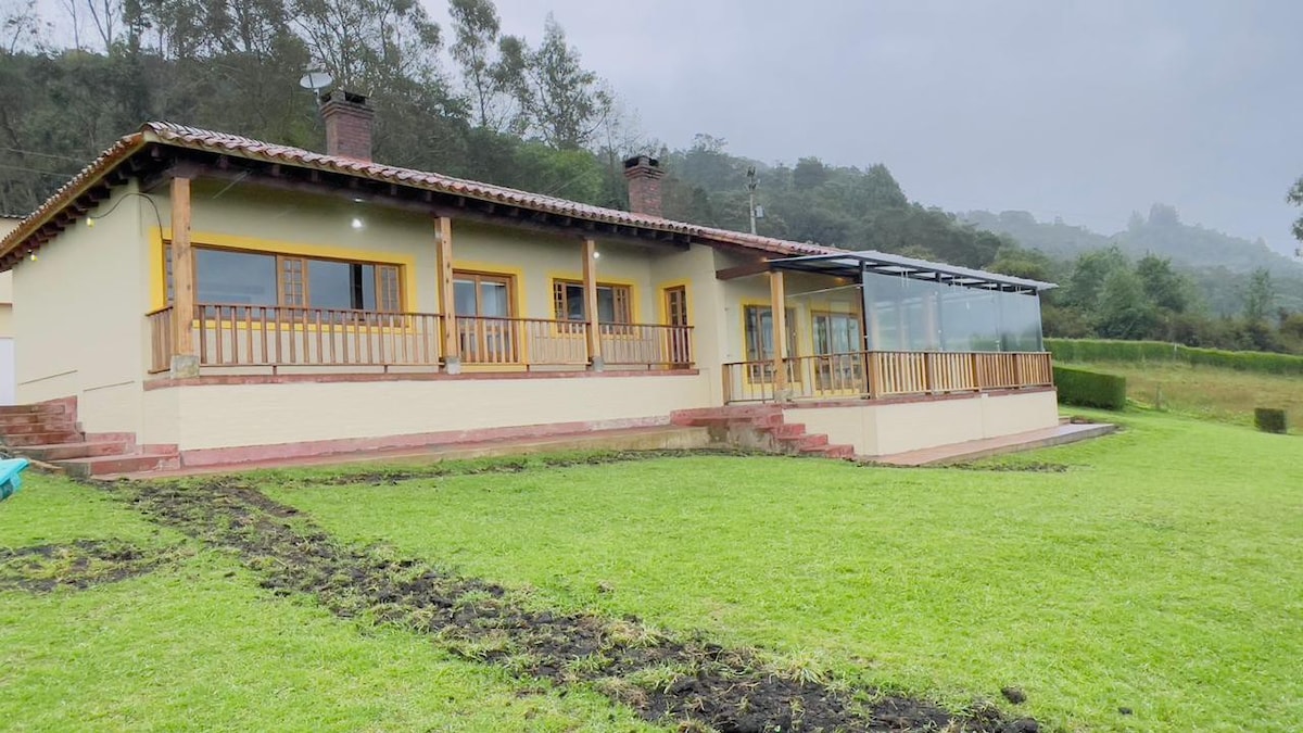 Cabaña de descanso represa neusa