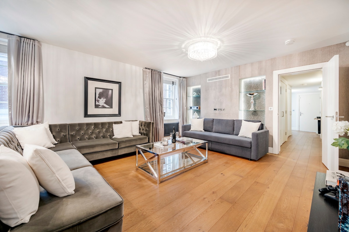 Aircon & Luxury 2 Bedr/3 Beds/2 Bath Covent Garden