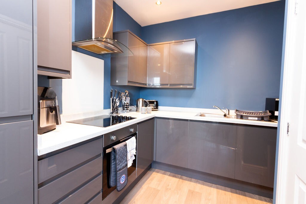 Modern Stylish 1Bed Apartment in Birkenhead