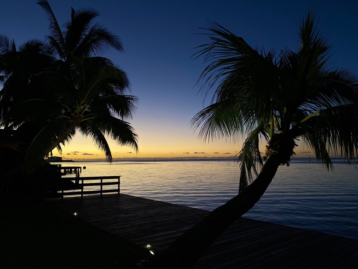 Taunoa House - Family seaside house in Papeete