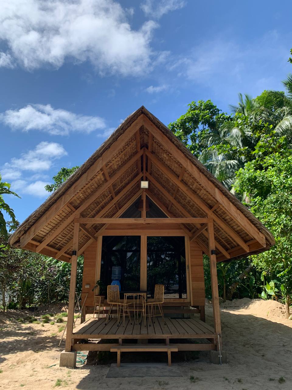 Beachfront Farm Cabin - A