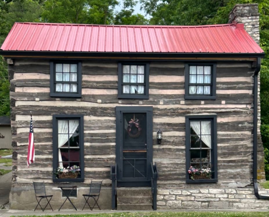 Historic log cabin