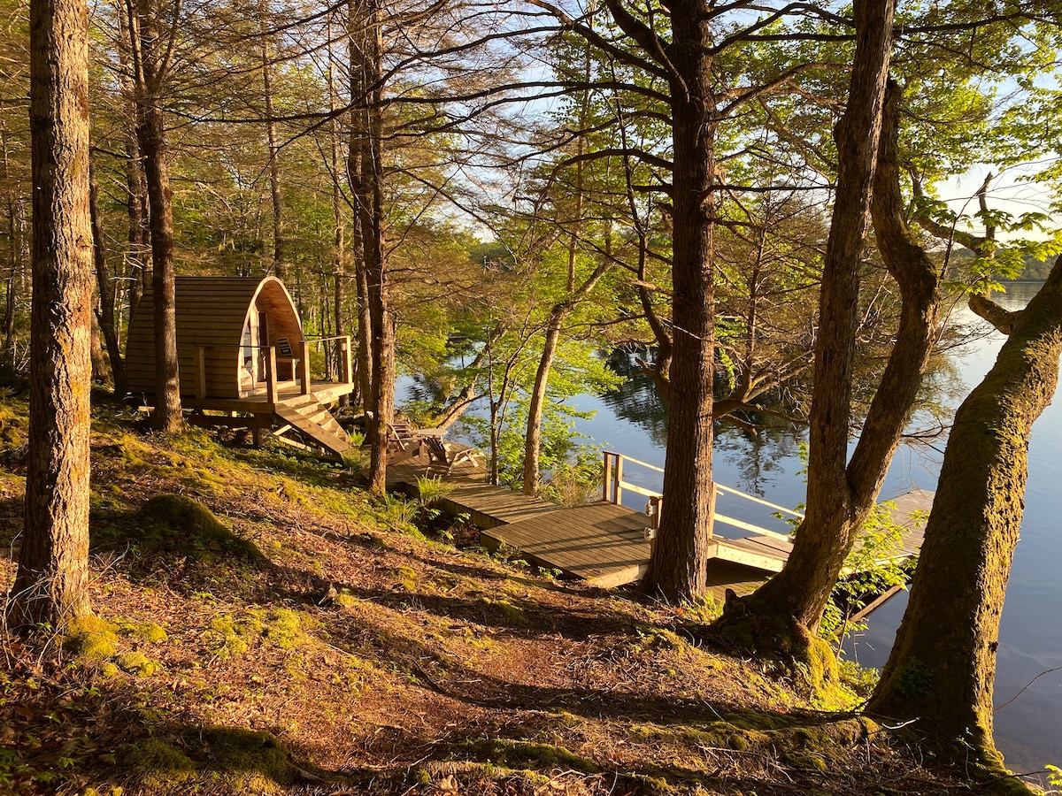 The Moose Cabin - Heimeliges Haus im Wald nahe See