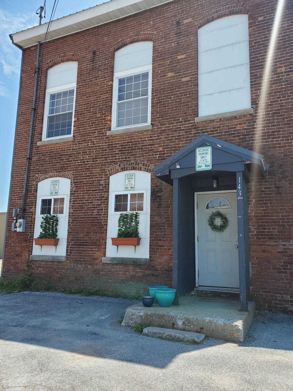 Historic Red Brick Rowhouse