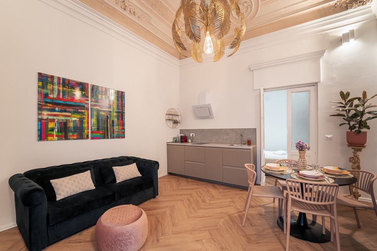 Baroque design apartment in historical city center