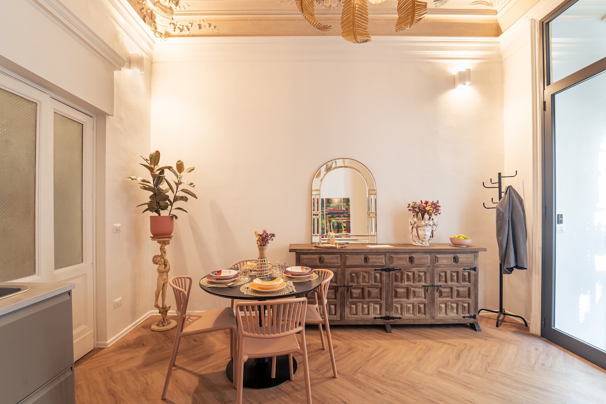 Baroque design apartment in historical city center