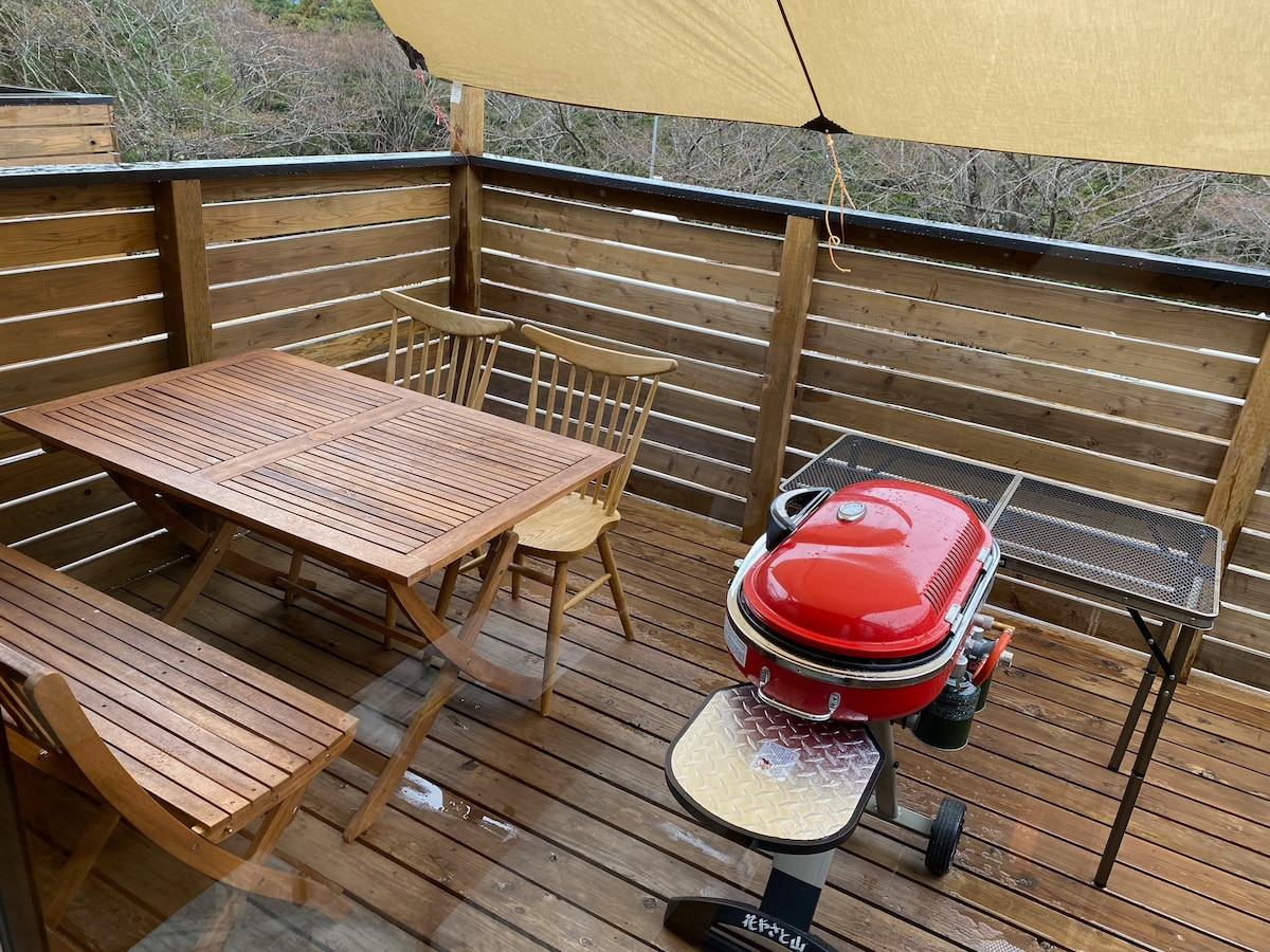 【BBQ ＆ Breakfast Included】Circle Lodge /4 ppl