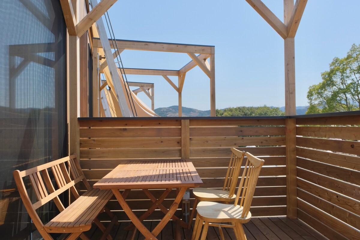 【BBQ ＆ Breakfast Included】Circle Lodge /4 ppl