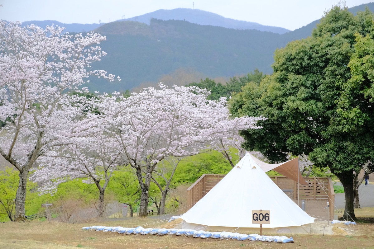 【BBQ ＆ Breakfast Included】Sibley Bell Tent /4 ppl