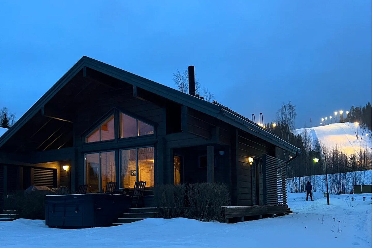 Villa Pohjoistuuli - 5+1 hlö, L-Himos Ski-in/out