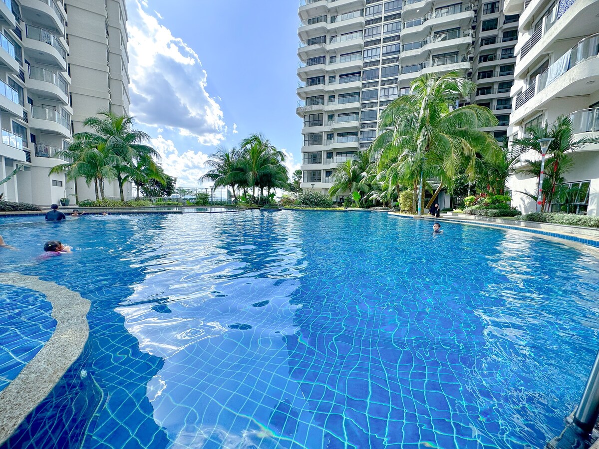 Country Garden Danga Bay•2 Bedrooms/4Pax•SeaView