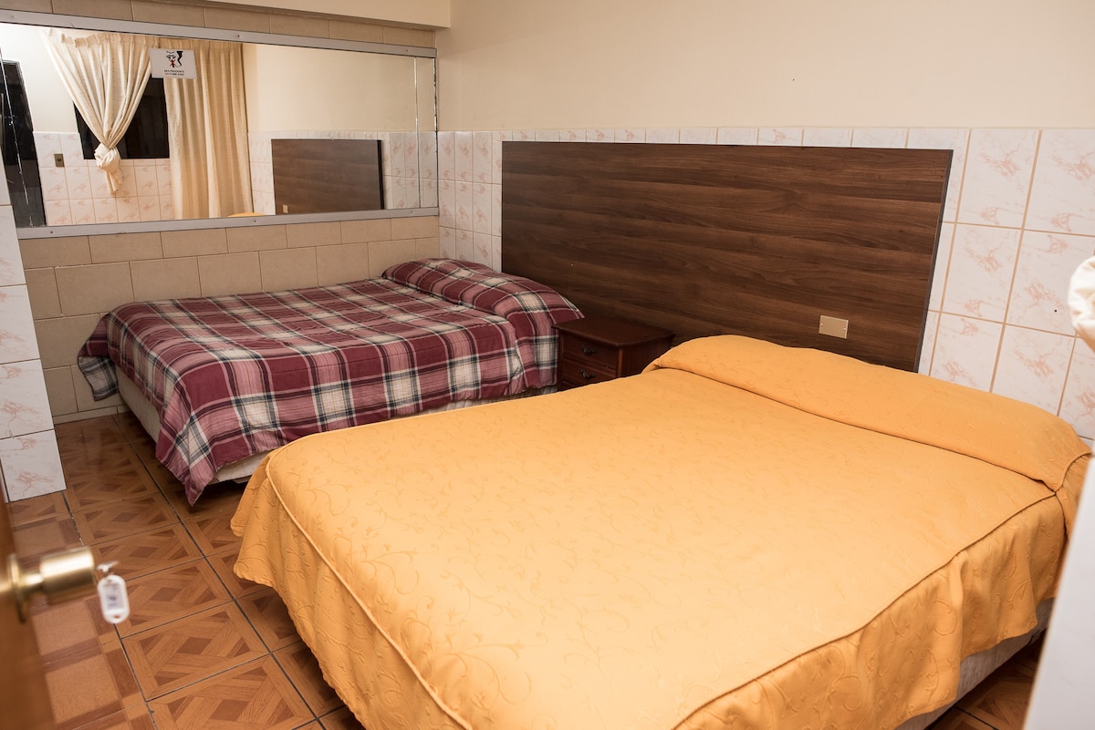 Cómoda habitación para 3 personas en Antofagasta