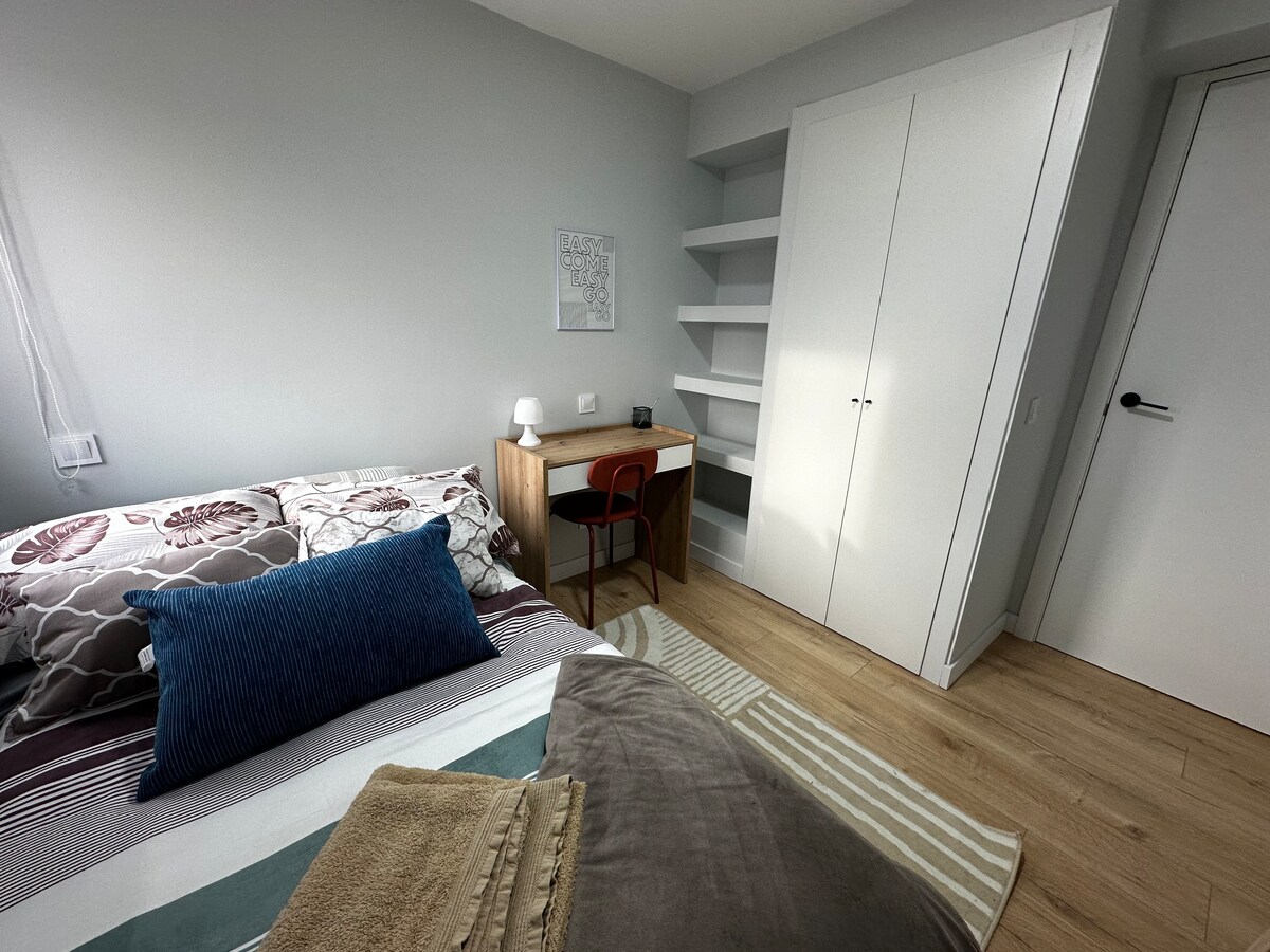 Cozy bedroom in Madrid