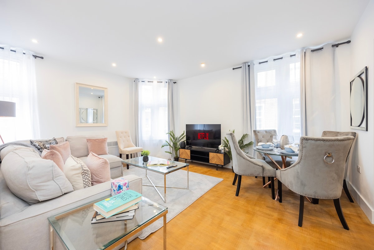 2-Bed Apt |Central Croydon |Sleeps Up to 5 Guests