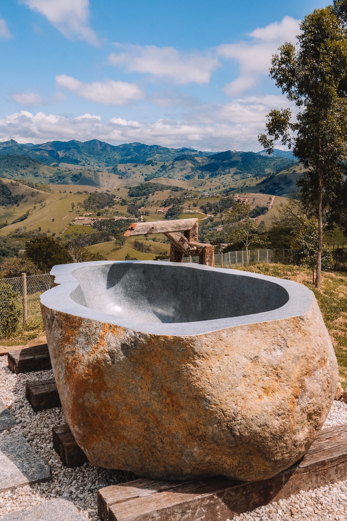 Cabana no topo da Montanha!