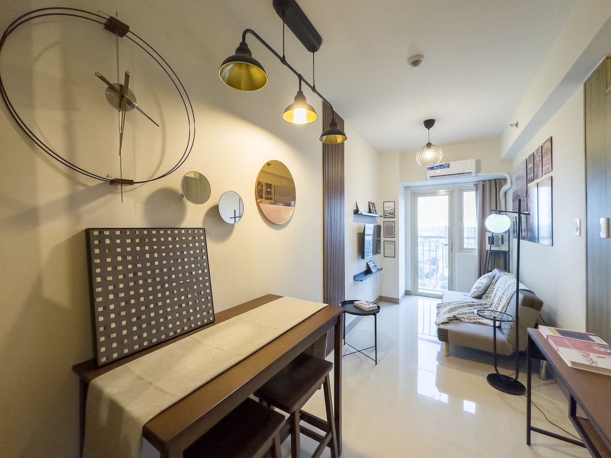 马尼拉海湾景观1卧室公寓，靠近MOA ，提供独家优惠