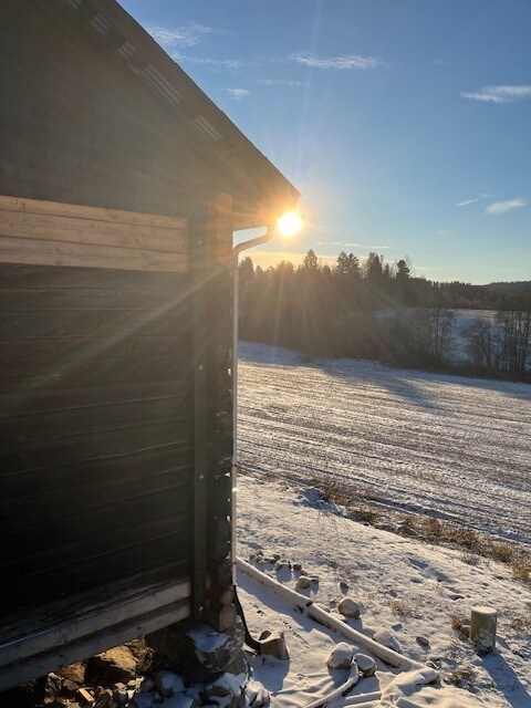 Ghost glamping.
Barn 1873.