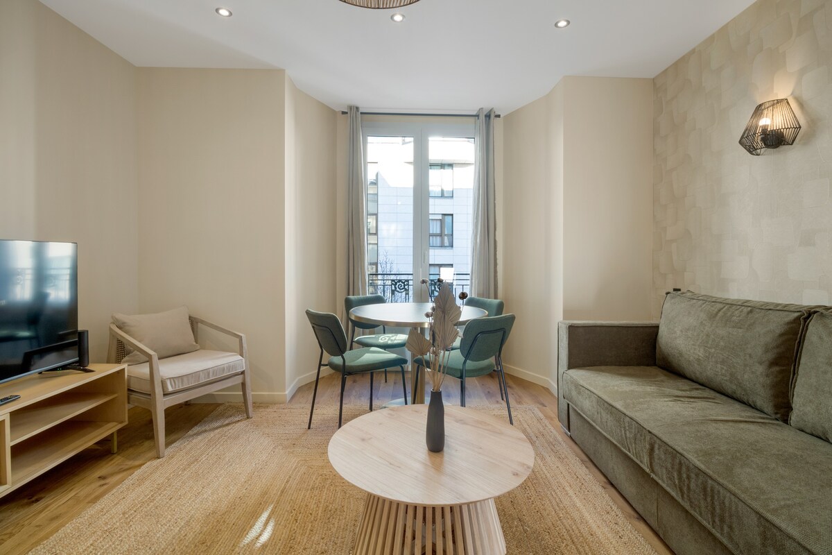 21.Appart 4Pers#1 Bedroom #Père Lachaise #Nation