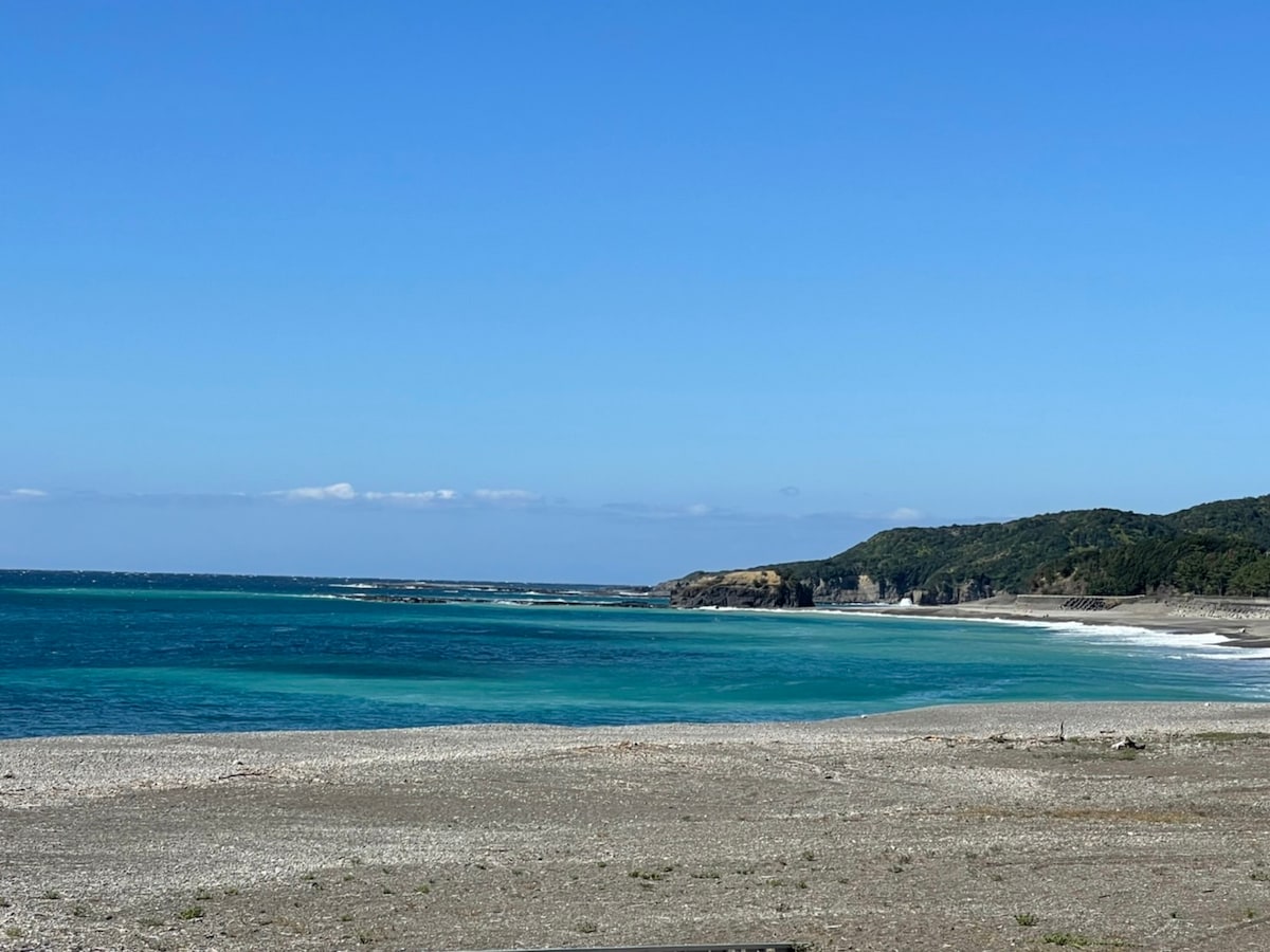 你可以看到大海!　皆様お宿　海　風