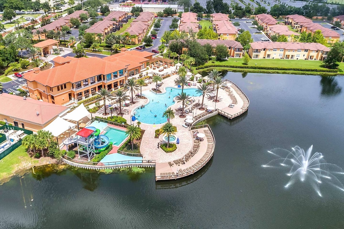 Resort Home near Disney Themed Jacuzzi Pool #2609