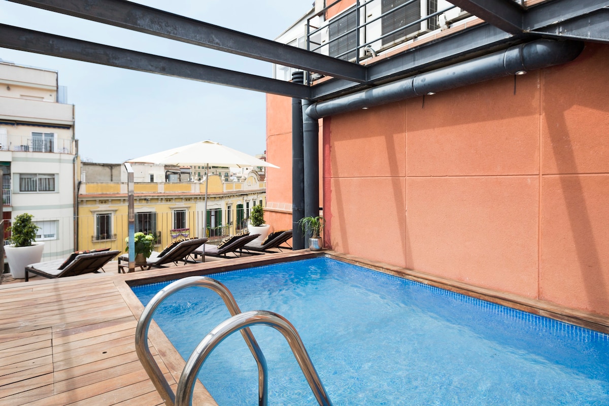 MSB Central Barcelona Apartment with Pool