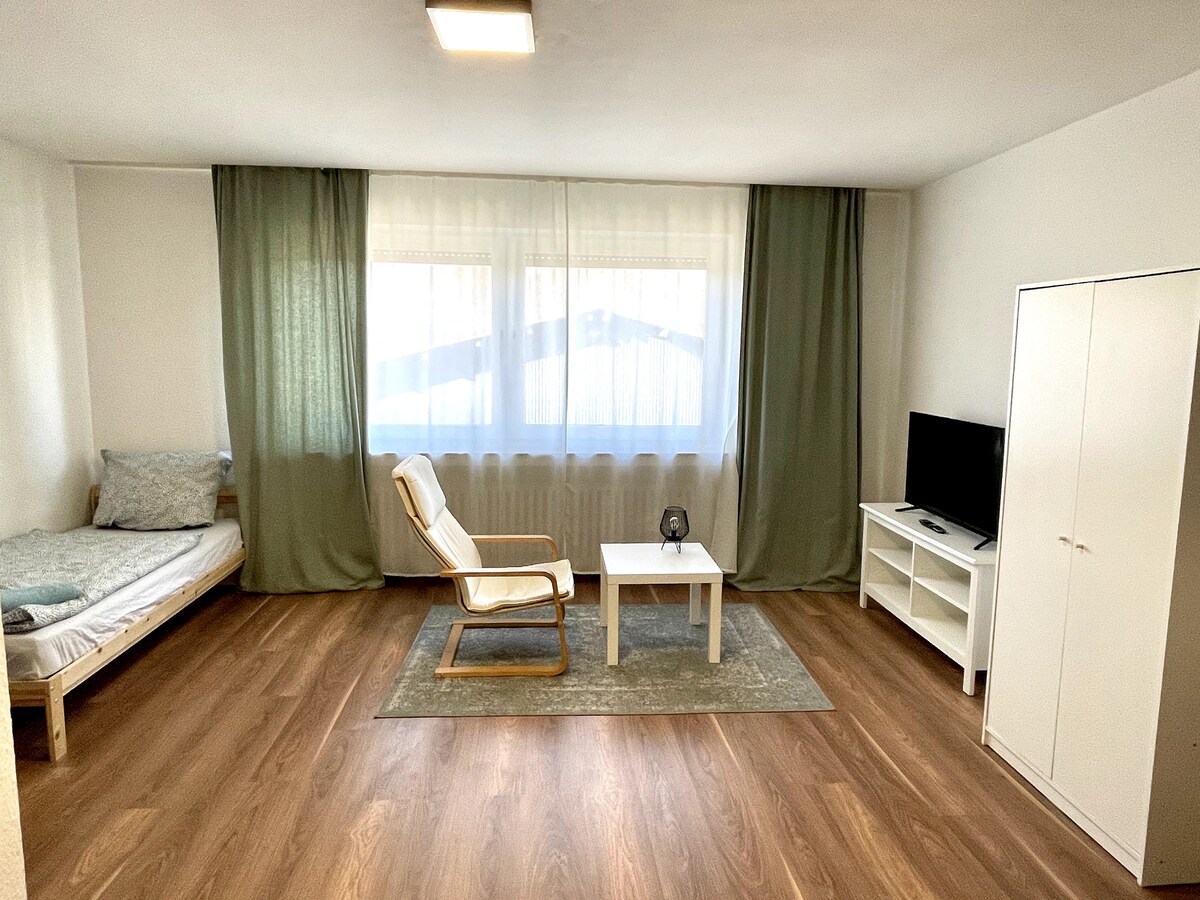 1-Zi. Apartment für 3 Personen