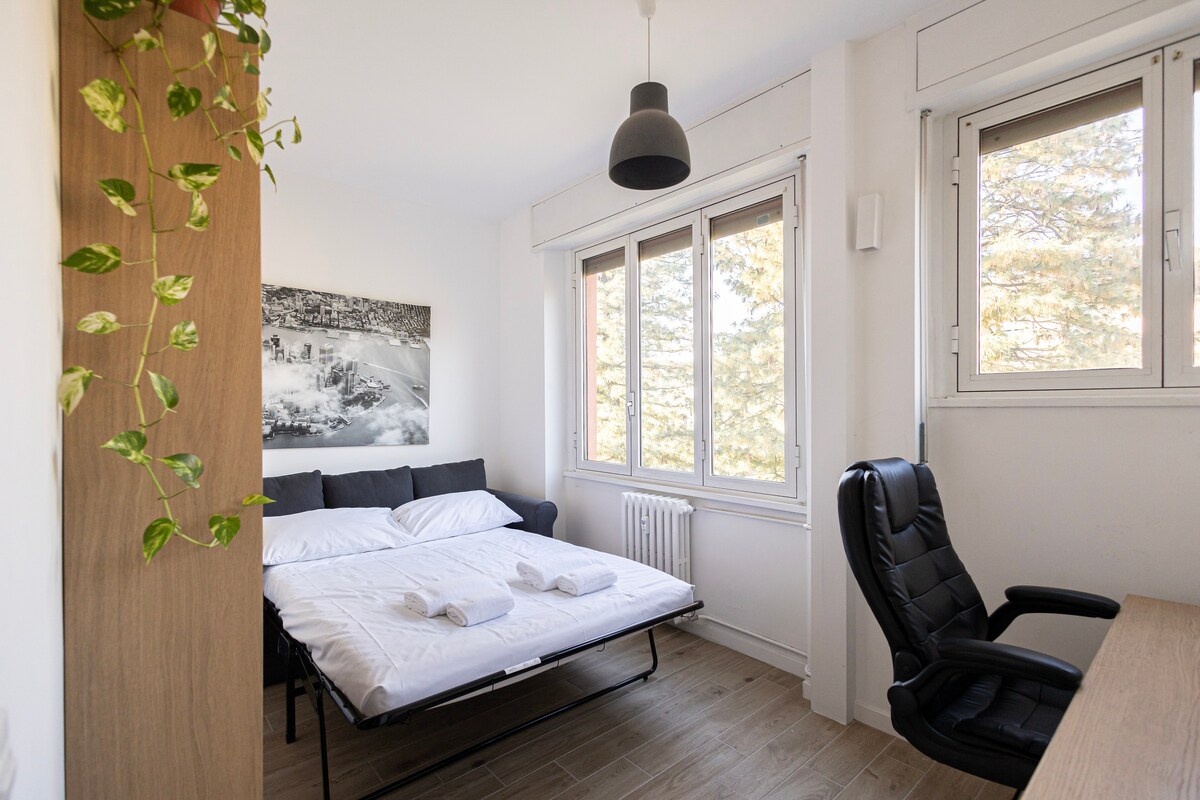Splendid Three-Room Apartment in Bovisa