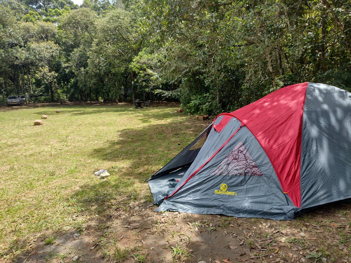 Zona de Camping Ecoaldea Curia