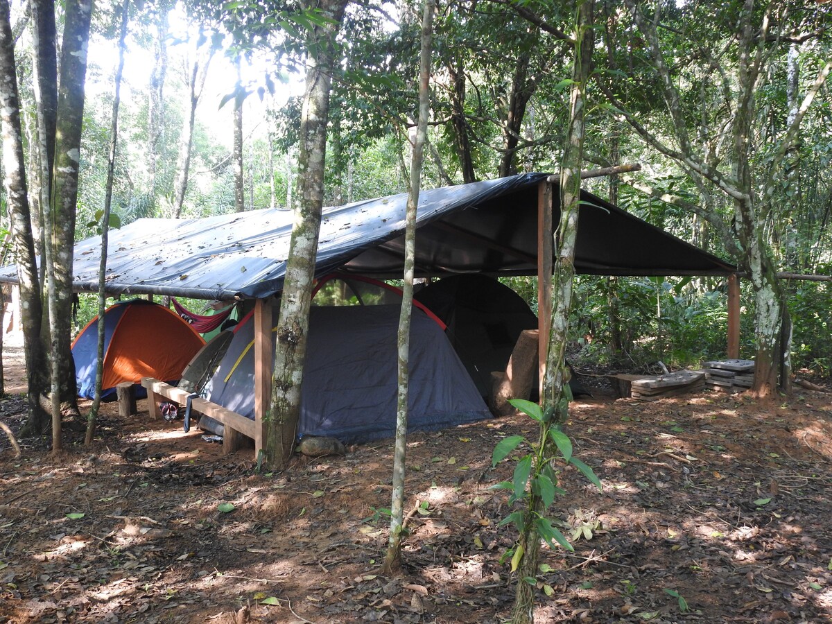 Zona de Camping Ecoaldea Curia