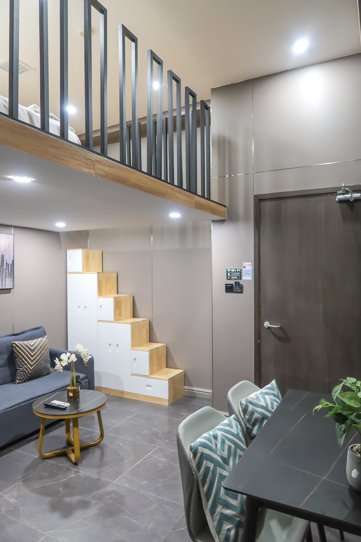 NEW Modern Cozy Loft-Studio @Somerset/Orchard Area