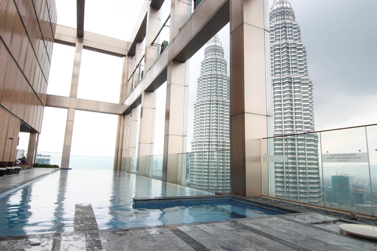 InfinityPool lv53 2卧室LuxSuite # KLCCVIEW # 1MinToKLCC