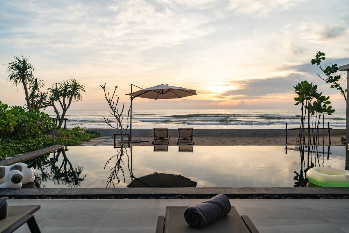 Opulence Beachfront 4 Bed villa in Natai, Phuket