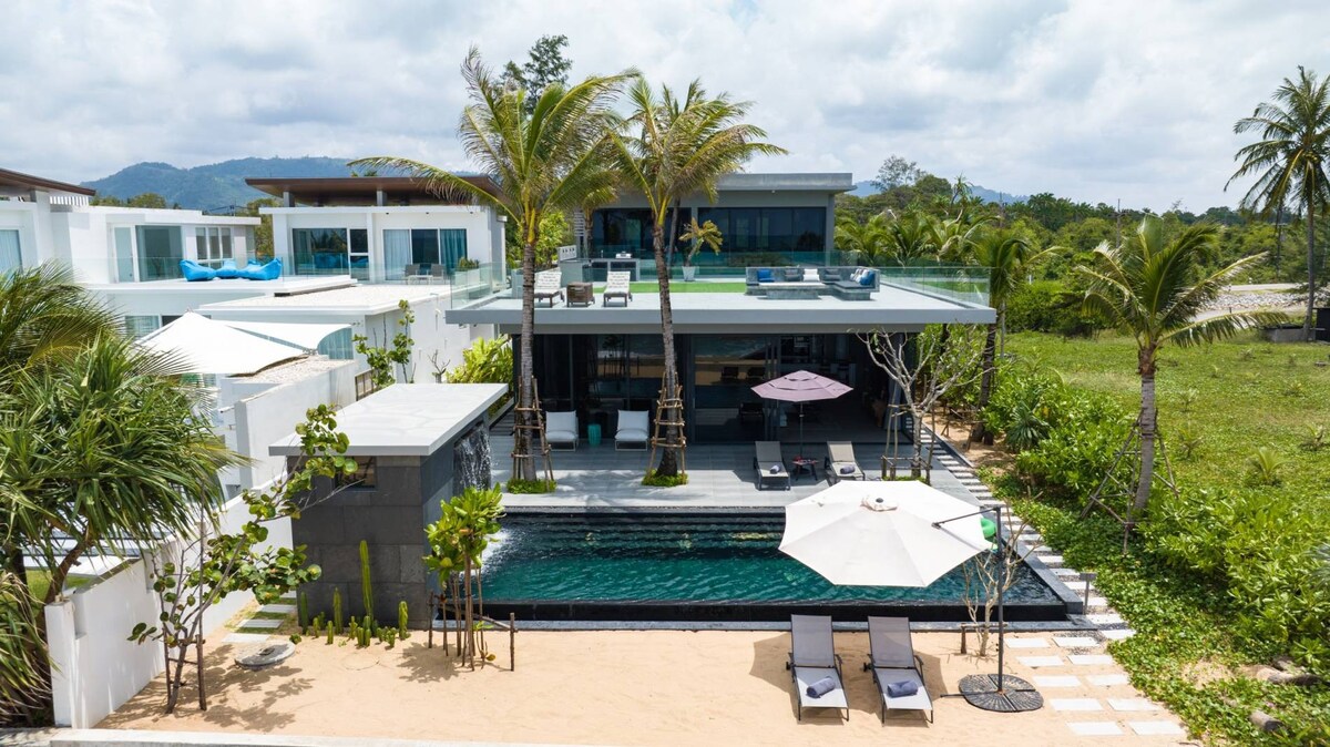 Opulence Beachfront 4 Bed villa in Natai, Phuket