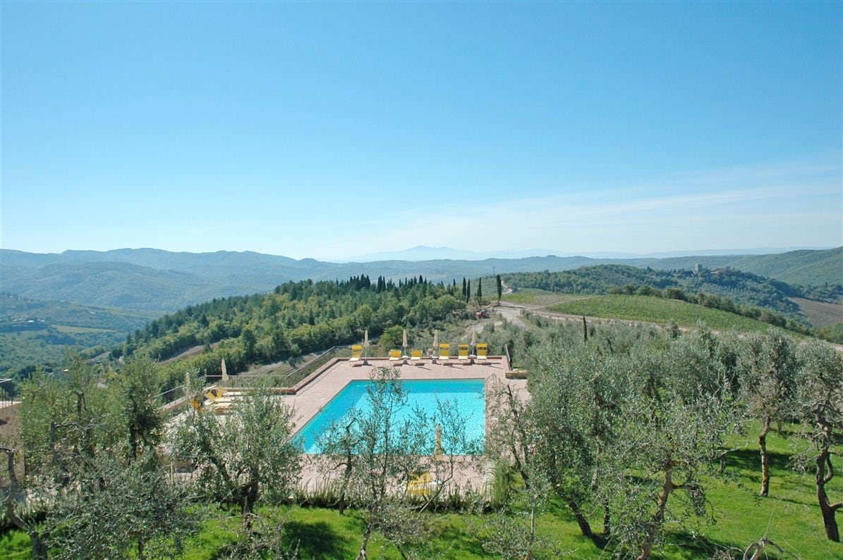 Villa Cavalcanti-Panoramic views of Chianti