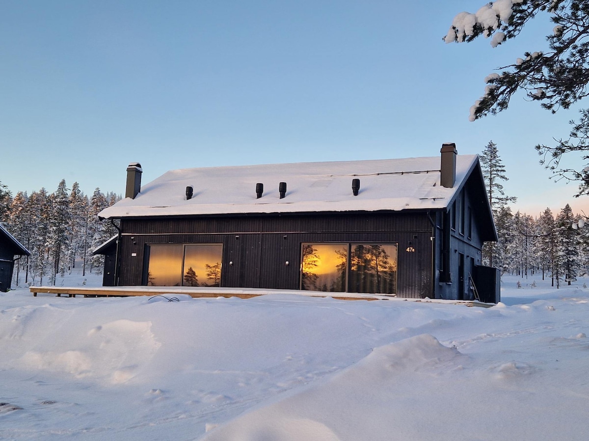 Vacker utsikt mot Tandådalen o Hundfjällets backar