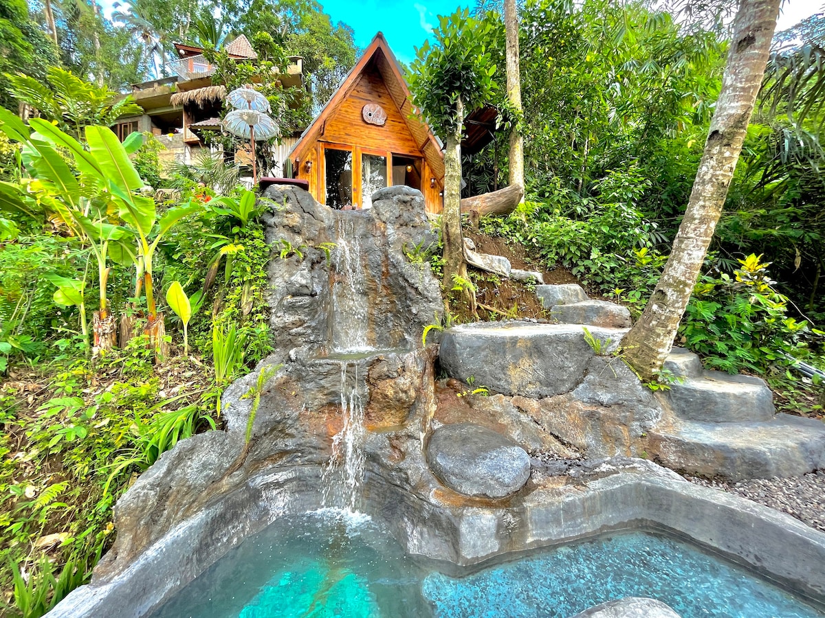 1-BR Villa with Private Pool & Waterfall