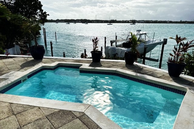 Luxurious Waterfront Home with Private Dock & Pool