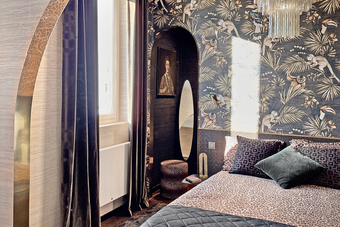 Studio indépendant décoré comme une Suite d'hôtel.