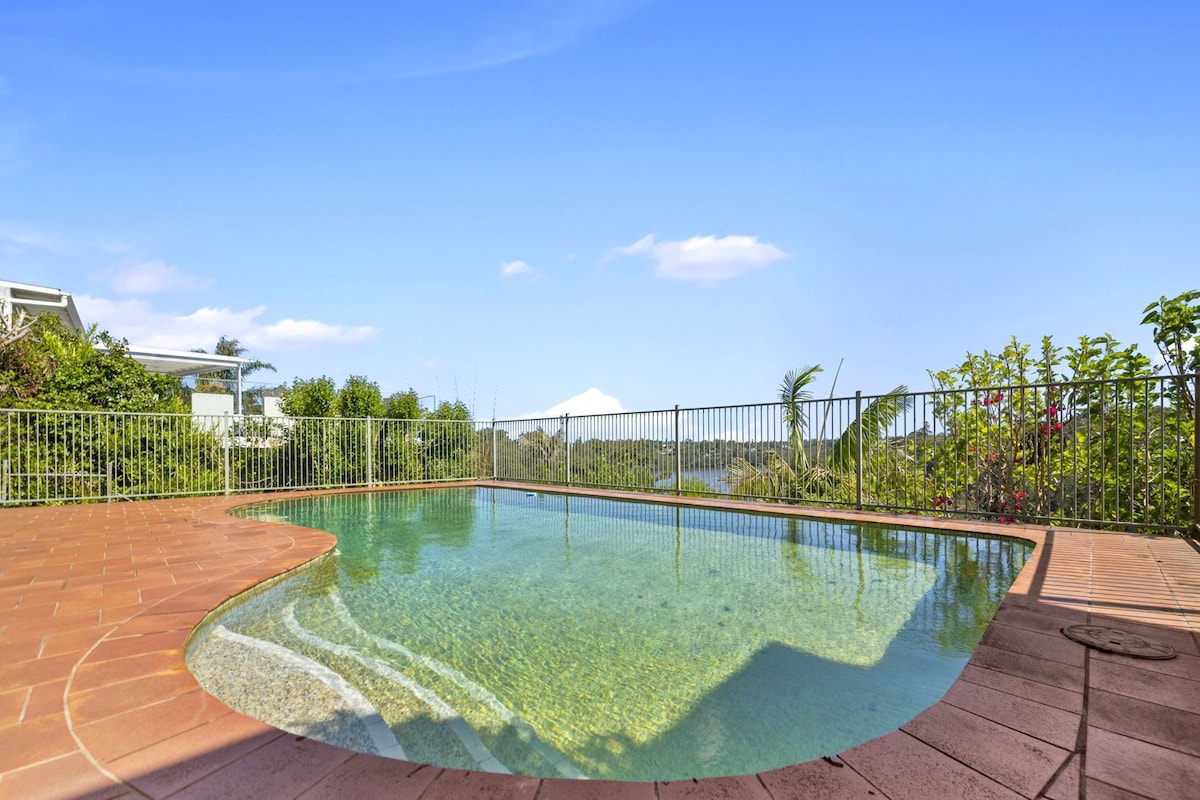 河景绿洲|宽敞的3卧室房屋，带泳池