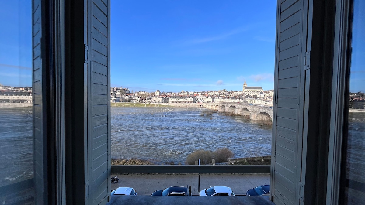 L'Horizon de la Loire-Vue sur Blois et la Loire-6p