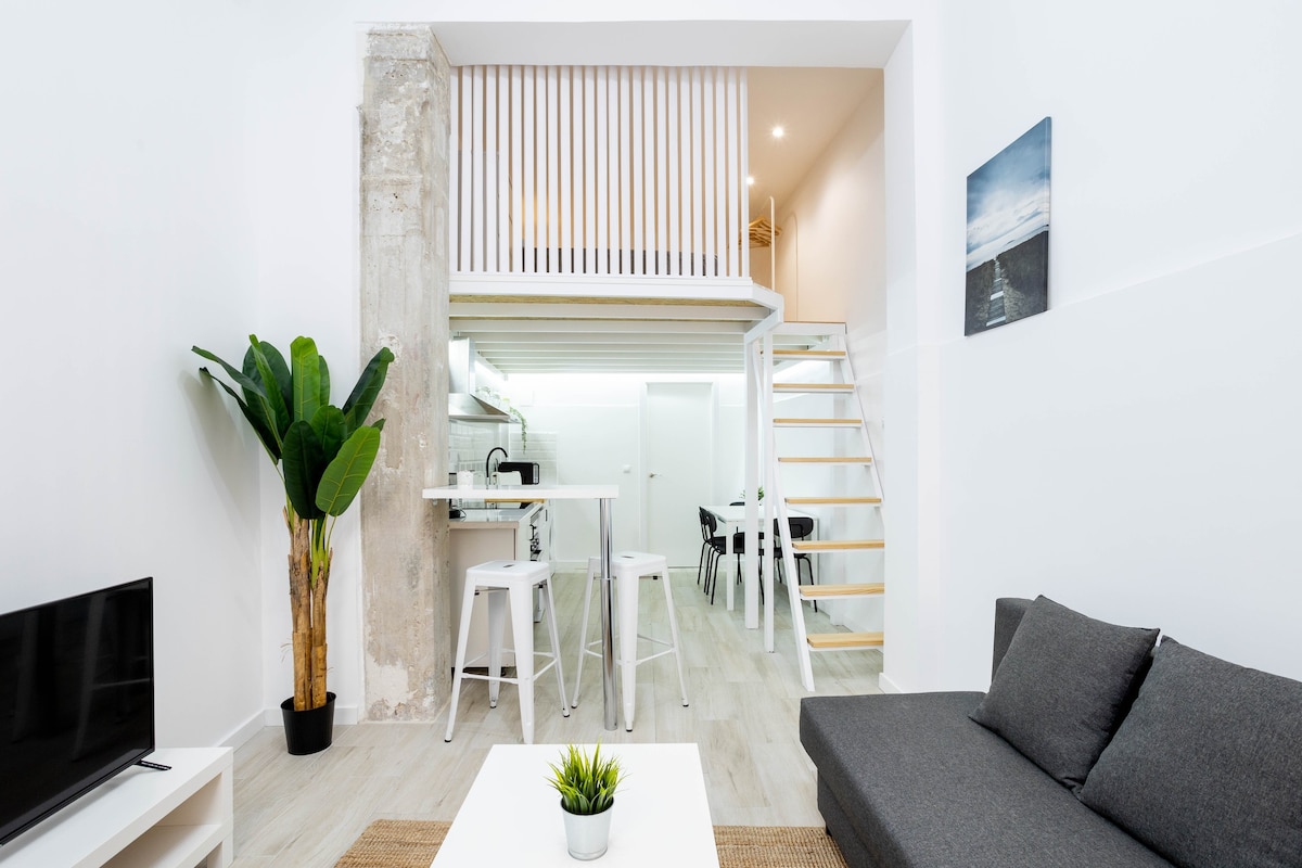 Cozy Loft reformado en Marques de Vadillo