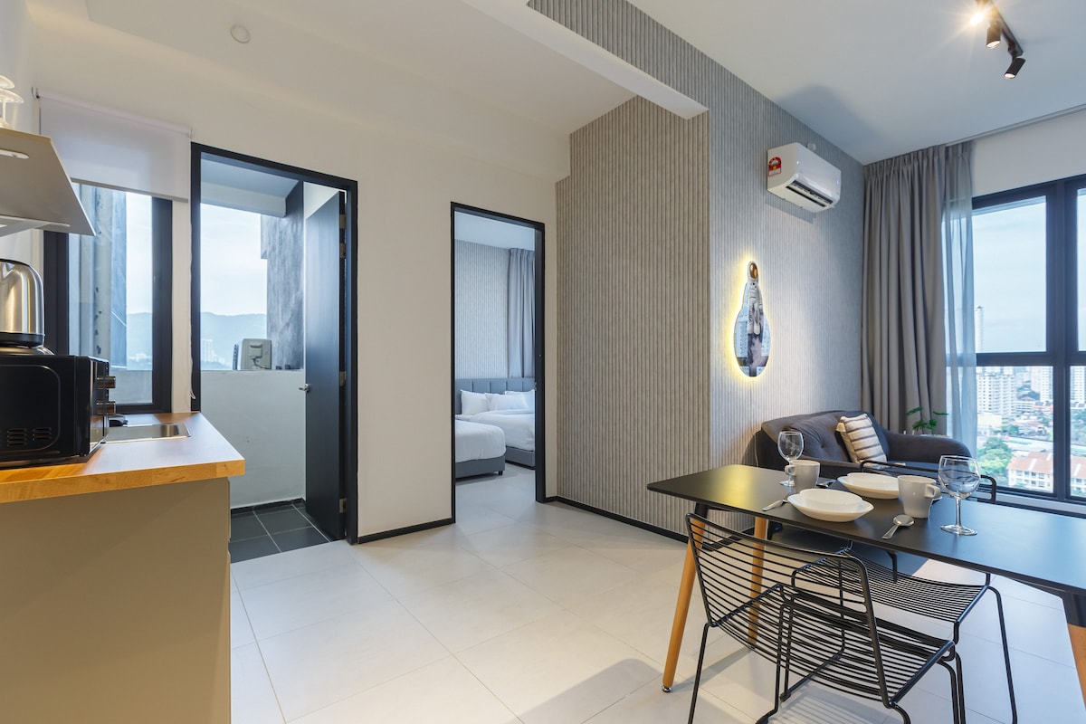 1-Bedroom Executive Suite, Urban Suites 槟城日落洞单卧小套房
