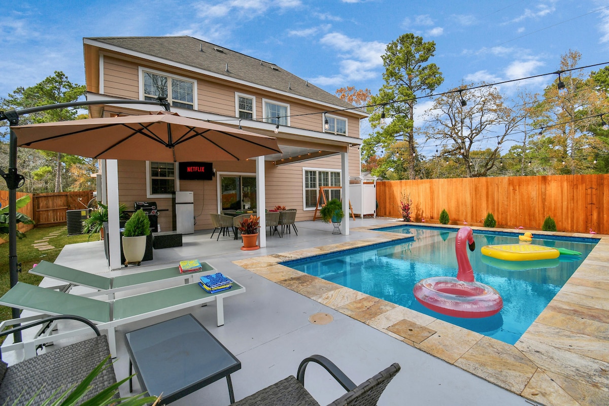 Tropical Getaway - Pool, Game Room - The Woodlands