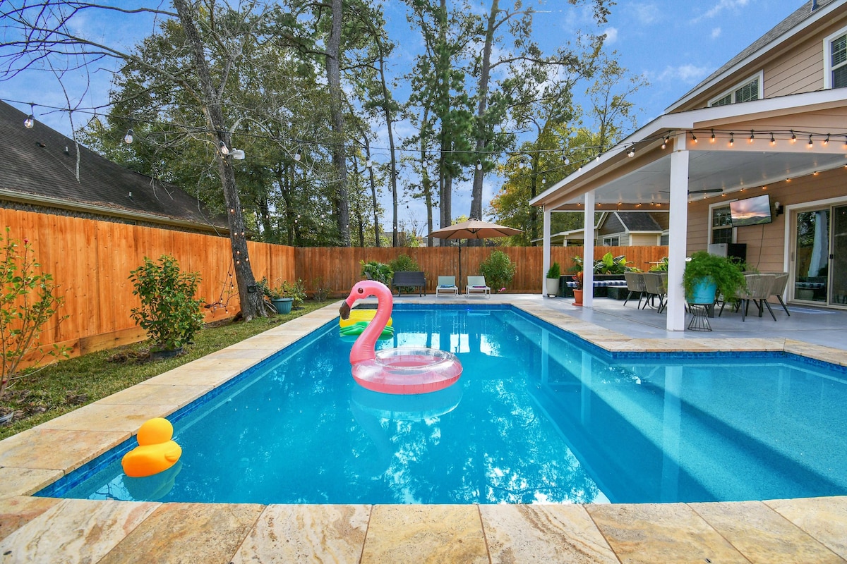 Tropical Getaway - Pool, Game Room - The Woodlands