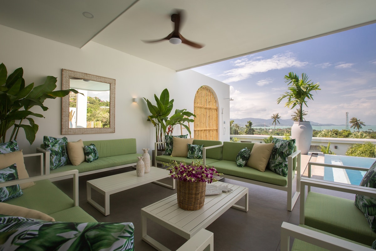 C Villa: 8br Luxurious Retreat with great seaview