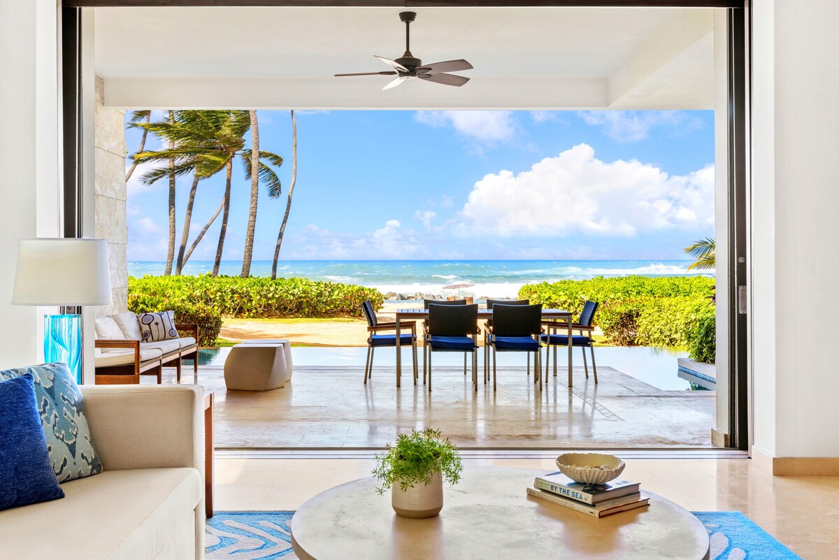 Rare Oceanfront: Ritz Carlton Reserve Ground Floor