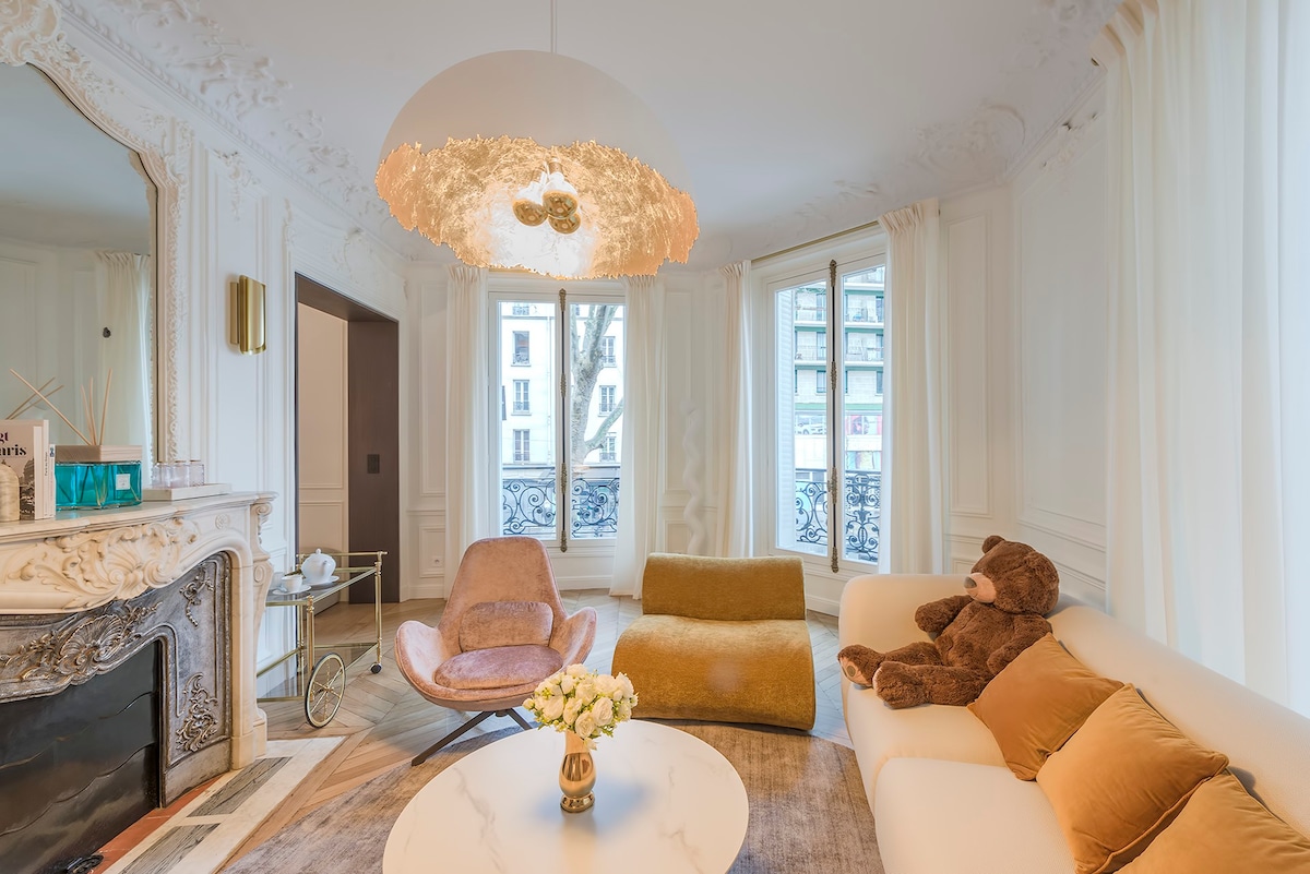 La Parisienne Luxury : 115sqm, 3BR, 2BA, AC