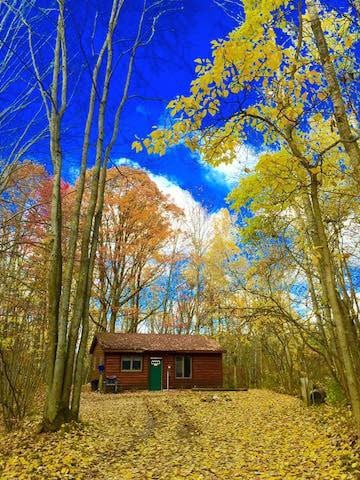 Cabin in Manistee National Forest near PM River